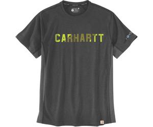 Carhartt Force Flex Block Logo T-Shirt, grau, Größe S für Männer