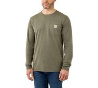 Carhartt FORCE FLEX POCKET T-SHIRT L/S 104617 - Größe XXL - Farbe basil heather
