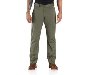 Carhartt Force, gefütterte Herrenhose mit lockerer Passform, Dusty Olive, 34W / 30L