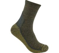 Carhartt Force Grid Midweight Synthetic-merino Wool Blend Short Crew Sock olive (OLV) L