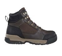 Carhartt Force HD Arbeitsstiefel für Herren, aus Leder und Stoff, Zehenkappe aus Verbundmaterial, 15,2 cm, Dunkelbraun, 43 EU