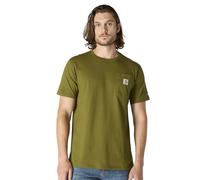 Carhartt Force Relaxed Fit Midweight Short Sleeve Pocket T-Shirt, grün-braun, Größe 2XL für Männer