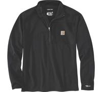 Carhartt Force Ironwood Relaxed 1/2 Zip Mock Neck black (N04) L REG