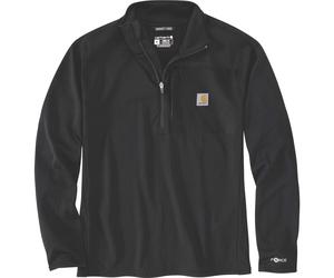 Carhartt Force Ironwood Relaxed 1/2 Zip Mock Neck black (N04) S REG