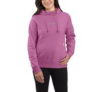 Carhartt Force Leichter Kapuzenpullover für Damen mit entspannter Passform, Distel, M
