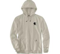 Carhartt - Signature Logo Sweatshirt - Hoodie, Gr. M, grau (Cobblestone)