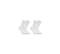 Carhartt Force Midweight Crew Sock 2 Pack white (WHT) L