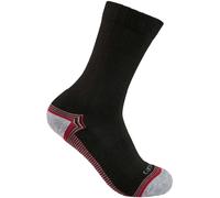 Carhartt FORCE MIDWEIGHT CREW SOCK 3 PACK SC6423W - Größe LRG - Farbe black