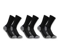 Carhartt Force Midweight Crew Sock 3 Pair black (BLK) XL