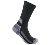 Carhartt Herren Force® Mittelschwere Crew-Socken, 3 Paar, Schwarz, L