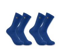 Carhartt Force Midweight Crew-Socken für Herren, 2er-Pack, Dark Horizon Blue, X-Large