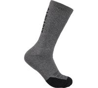 Carhartt Force Midweight Logo Crew Socken (3er Pack), grau, Größe XL für Männer