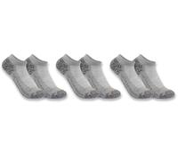 Carhartt Force Midweight Low Cut Socken - 3er Pack, grau, Größe XL