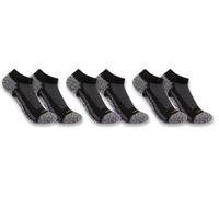 Carhartt FORCE MIDWEIGHT LOW CUT SOCK 3 PACK SL3283M - Größe XLG - Farbe black