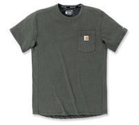 Carhartt - Force Pocket S/S T-Shirt - T-Shirt, Gr. L, grau (BasilHeather)
