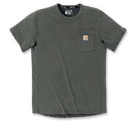 Carhartt - Force Pocket S/S T-Shirt - T-Shirt, Gr. M, grau (BasilHeather)