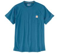 Carhartt - Force Pocket S/S T-Shirt - T-Shirt, Gr. XL, blau (DarkHorizonBlueHeather)