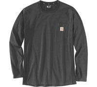 Carhartt Men's Midweight Long-Sleve Pocket T-Shirt Carbon Heather S
