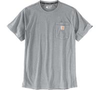 Carhartt Force Relaxed Fit Midweight Short Sleeve Pocket T-Shirt, grau, Größe 2XL für Männer