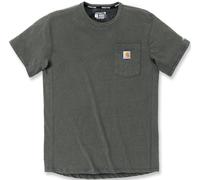 Carhartt Force Herren-T-Shirt, lockere Passform, mittelschwer, kurzärmelig, Basilikum Heather, XL