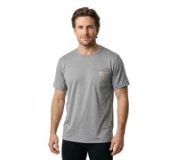 Carhartt T-Shirt Force Pocket – lockere Passform, mittelschwer, kurzärmelig – Grau, Gr. L, Herren
