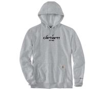 Carhartt Force Relaxed Logo Graphic Sweatshirt asphaltgrau Größe: M