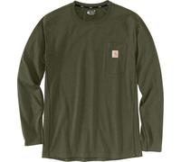 Carhartt Force™ Relaxed LS T-Shirt 106656 Basil Heather-S