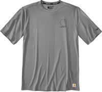 Carhartt Force Sun Defender™ Relaxed Logo T-Shirt 107182 Asphalt-XL