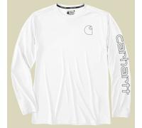 Carhartt Sun Defender L/S T-Shirt 107202 White-S