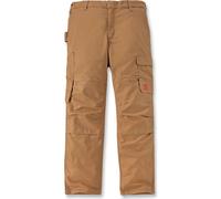 Carhartt Canvas Boise Multi-Cargo Dungaree Hose, braun, Größe 32 42 für Männer
