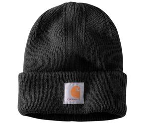 Carhartt Gerippte Beanie mit Bündchen 105560 - Größe one size - Farbe black