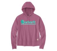 Carhartt Graphic Kapuzensweatshirt - pink|türkis / XS