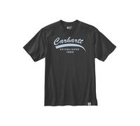 Carhartt HEAVYWEIGHT S/S GRAPHIC T-SHIRT 105714 - Größe S - Farbe black