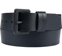 Carhartt Gürtel Bridle Leather Roller Buckle Belt A0005562 Black/Coal-W44