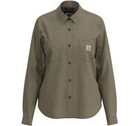 Carhartt Hamilton Flannel 107749 Damen - Größe XS - Farbe Night Fatigue