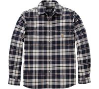 Carhartt Hamilton Relaxed LS Plaid Shirt navy (I26) L REG