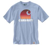 Carhartt Heavy C Graphic T-Shirt 106151 - Größe L - Farbe fog blue