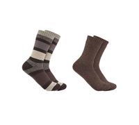 Carhartt Heavyweight Crew Sock 2 Pack SC3152-W - Größe M - Farbe desert