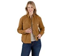 Carhartt Heavyweight Duck Overshirt 106621 Women - Größe M - Farbe carhartt brown
