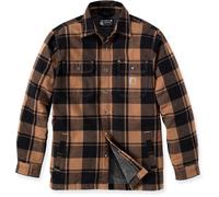 Carhartt Heavyweight Flannel Sherpa Hemd, braun, Größe 2XL für Männer