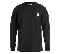 Carhartt - Heavyweight Longsleeve Pocket - Langarmshirt - Black M