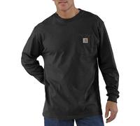 Carhartt Heavyweight LS Pocket M - Langarmshirt - Herren M Black