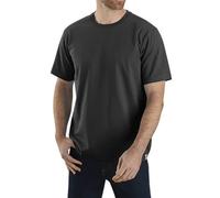Carhartt Herren Relaxed Fit, schweres, kurzärmliges T-Shirt, Schwarz, S