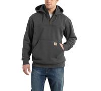 Carhartt Herren Rain Defender Loose Fit Heavy Quarter Zip Sweatshirt Hemd, Anthrazit meliert, X-Large