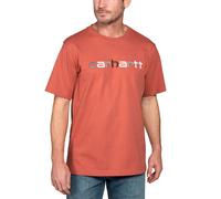 Carhartt HEAVYWEIGHT S/S GRAPHIC T-SHIRT 105797 - Größe XL - Farbe terracotta