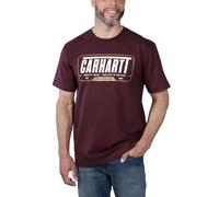 Carhartt Heavyweight S/S Graphic T-Shirt 106091 - Größe S - Farbe port