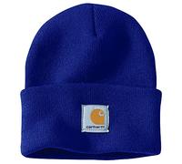 Carhartt Herren Acrylic Watch Hat Mütze, One Size, Blau