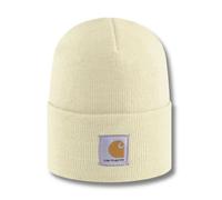 Carhartt Herren Acrylic Watch Hat Mütze, One Size, Weiß
