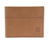 Carhartt Herren B0000207 Sattelleder Bifold Wallet, Braun, One Size Fits All, Faltbare Geldbörse aus Sattelleder
