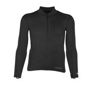 Carhartt Herren Base Force Heavyweight Polyester-Wool Quarter-Zip Unterhemd, Schwarz/Erika, Groß